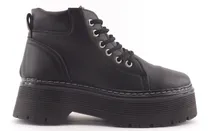 Comprar Borcego Acordonado Plataforma Dama Mujer Comodos 703 Cshoes