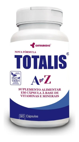 Totalis A A Z multivitamínicos Catalmedic Sabor Neutro 90 cápsulas