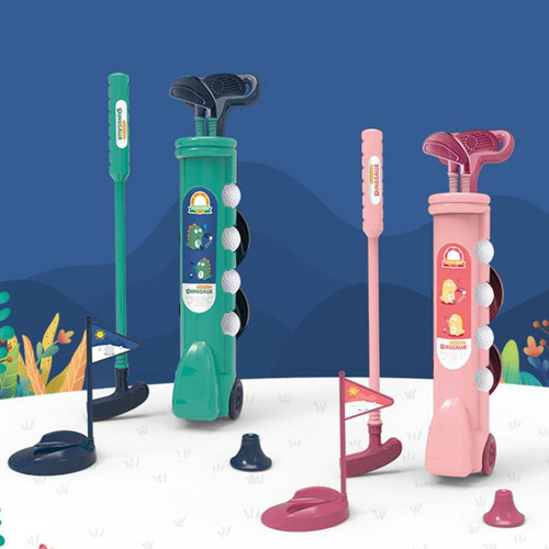 Juego De Golf Para Niños Con Pelotas De Golf, Mini Juguete