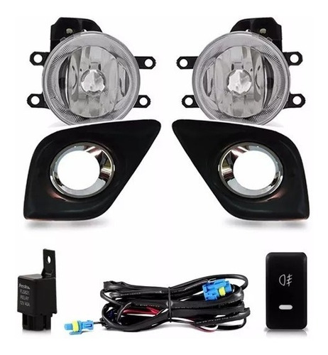 Imagem 3 de 5 de Kit Farol Milha Hilux 2019 Modelo Original + 2 Brindes