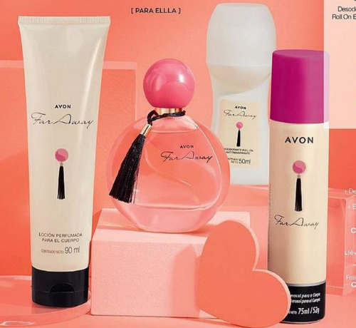 Far Away Avon Set X4 Avon Original + Envi - g a $90