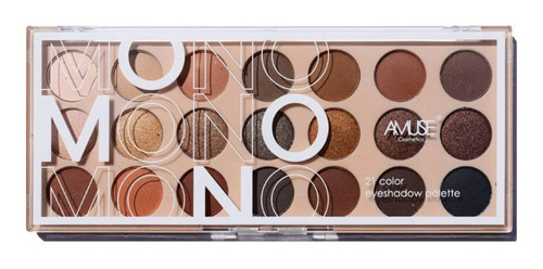 Amuse Paleta 21 Color Eyeshadow - g a $124