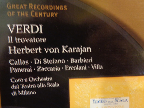 Verdi Ii Il Trovatore Von Karajan Box Set 2 Cds Cd Eu