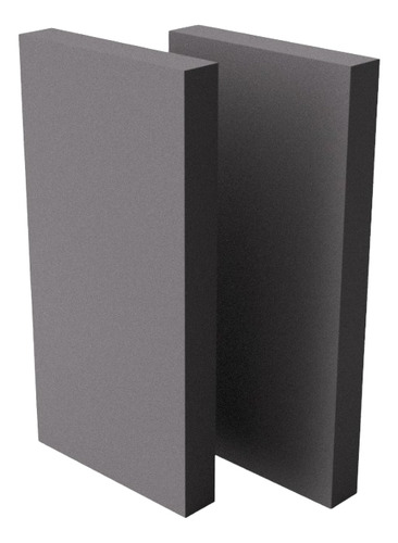 Panel Acústico Mazzieri Assor 4 2pack 60x120cm Color Gris