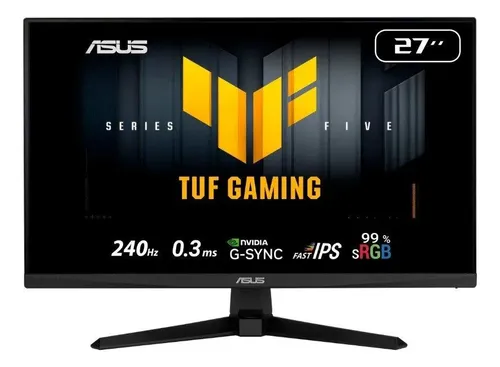 Monitor Gamer Asus TUF VG279QM5A 27" FHD 240Hz Fast IPS