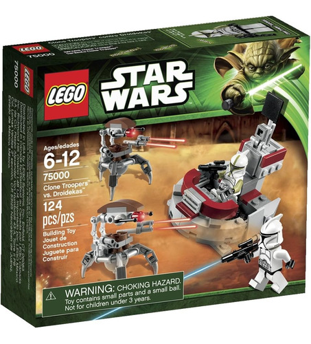 Set Juguete De Construc Lego Star Wars Clone Troopers 75000