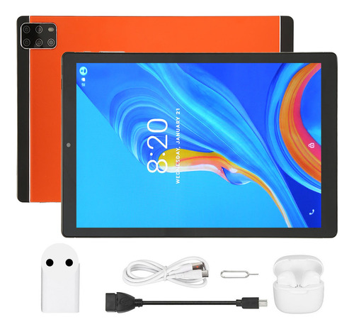 Tablet Pc De 10,1 Pulgadas Para 12, 10 Cpu, 6 Gb, 128 Gb, 5