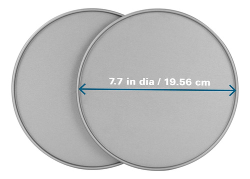 Juego De 2 Sartenes Antiadherentes Para Pizza Y Horno Tostad