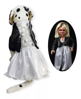 Disfraz De Tiffany (novia De Chucky) Talla 0 Para Mascotas