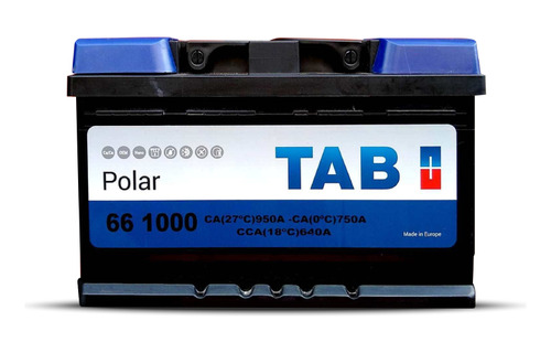 Bateria Tab Carro Polar 66-1000/481000l  950 Amp