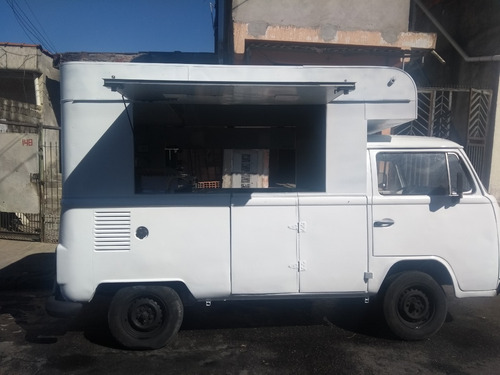 Kombi Food Truck Ano 90 Documentação Modificada P/ Comércio