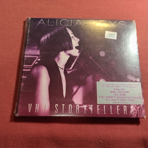 Alicia Keys / Vh1 Story Tellers Cd + Dvd /  Ind Arg W5
