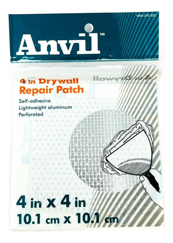 Anvil 4-in Drywall Repair Patch 82532 Eeh