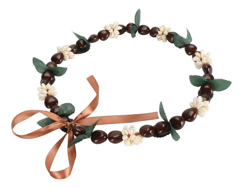 Collar Leis Leis De Graduación Hawaiano Con Forma De Nuez Ku