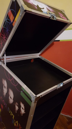 Mueble Para Vinilos Rack Audio Bandeja Anvil De Kiss