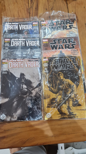 Star Wars E Darth Vader Marvel Hq Vol 1 Variante + Vol 2 E 3 (Usado)