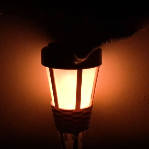 Lámpara Solar 40 Led Antorcha 3 Modos Luz Exterior Ip65 Deco