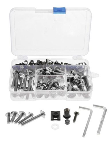 Set De Tuercas Tornillos Parabrisas De Tornillería Plata