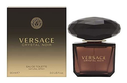 Perfume Versace Crystal Noir Eau De Toilette 90 Ml Oferta