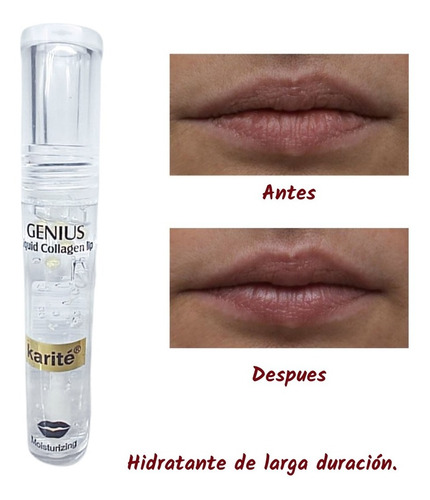 Brillo Con Colágeno Para Labios Karité
