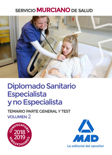 Diplomado Sanitario Especialista Y No Es... (libro Original)