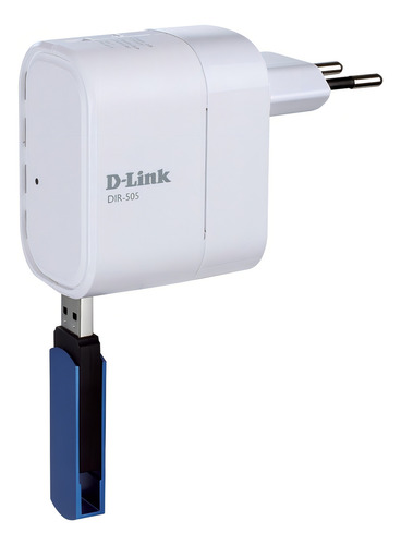 Enrutador Y Repetidor Blanco Portátil D-link Dir-505 (Usado)