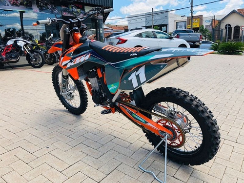 Imagem 12 de 15 de Ktm Sxf 450 - Partida Elétrica - 2015 Muito Nova !!!
