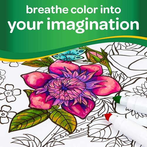 Imagen 5 de 5 de Crayola Super Tips, Marcadores De Tinta Lavable-100 Unidades