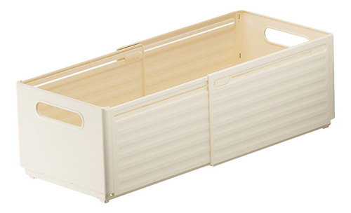 Clm Organizador De Cajones Expandible Para Uso Crema