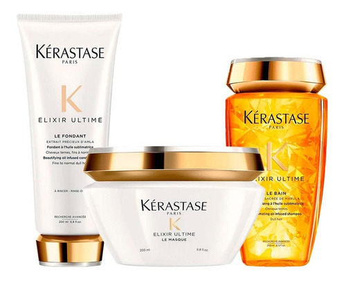 Kérastase Elixir Ultime Bain + Fondant + Masque