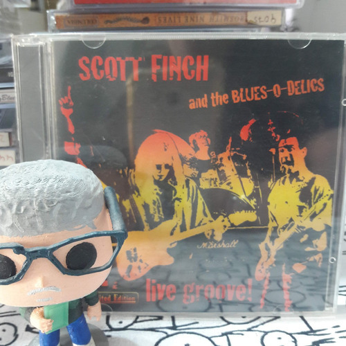 Scott Finch & Blues-o-delics - Live Groove! - 2 Cds Ig Nue 