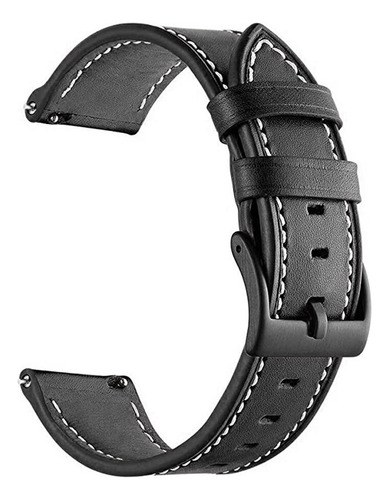 Correa De Reloj Con Correa De Piel De 20 Mm Para Samsung Gal
