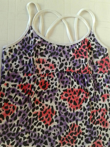 Musculosa Kosiuko Animal Print Algodon Talle L Impecable!