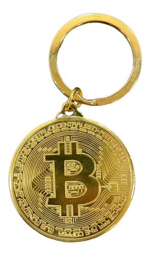 Moneda Bitcoin - Ethereum - Dogecoin Llavero Coleccionable