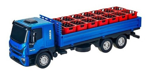 Camion Iveco Tector Reparto De Bebidas 33cm 14 Cajones Cadia
