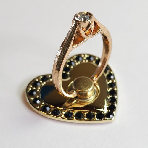 Imagen 7 de 10 de Anillo Soporte Ring Para Celular Seguridad Con Strass