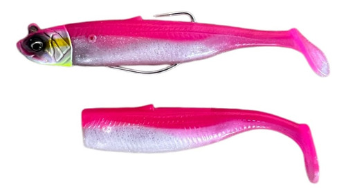 Señuelo Minnow Wl 12.5cm 28g Siking Pink Pearl Silver Savage