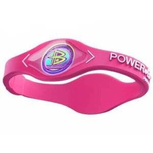 Pulsera Power Balance Rosa Muñequera W / Tamaño Pequeño Letr