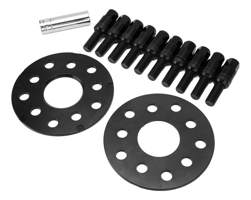 Kit De Espaciadores De Ruedas Black Black Centric Hub Centri