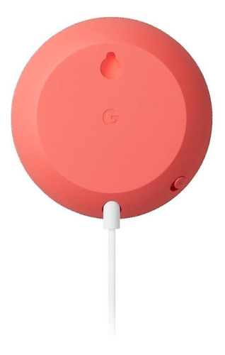 Imagen 3 de 3 de Google Nest Mini Nest Mini 2nd Gen con asistente virtual Google Assistant coral 110V/220V