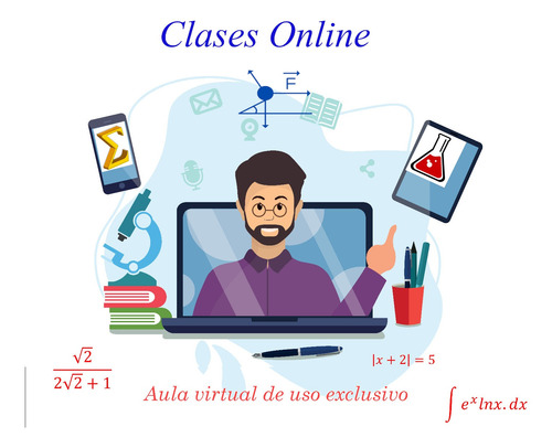 Imagen 1 de 9 de Clases Online, Profesor,trabajos,química,física,matemática