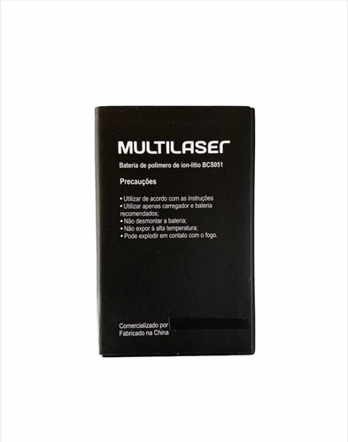 Flex Carga Bateria C/ Garantia Multilaser Ms50l P905 Bcs051
