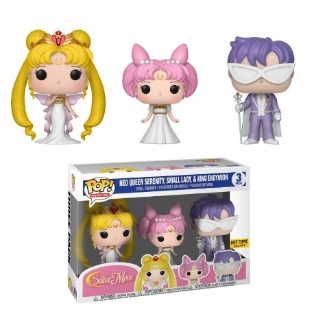 Muñeco Funko Pop Set Sailor Moon Queen Serenity Familia