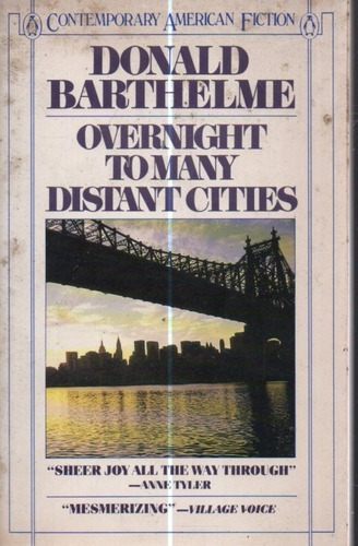 Overnight To Many Distant Cities Donald Barthelme 