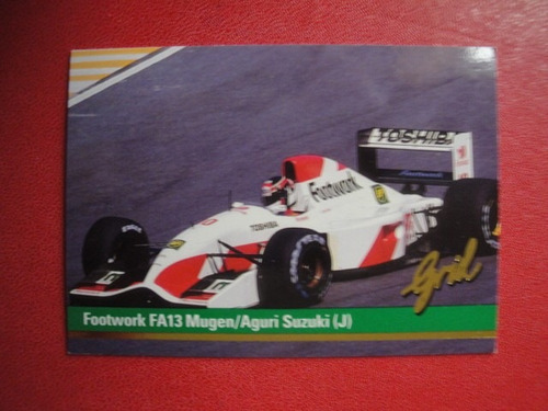 Figuritas Grid Formula 1 Año 1992 Footwork Fa13 Mugen  Nº11