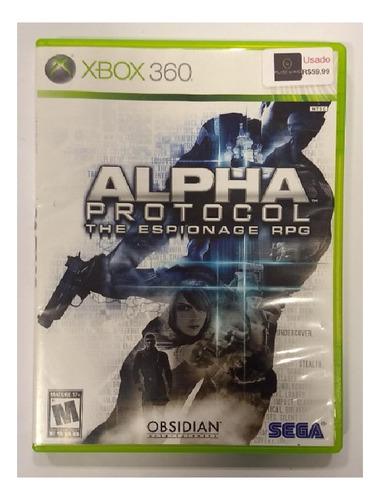 Jogo Alpha Protocol: The Espionage Rpg - Xbox 360 - Usado