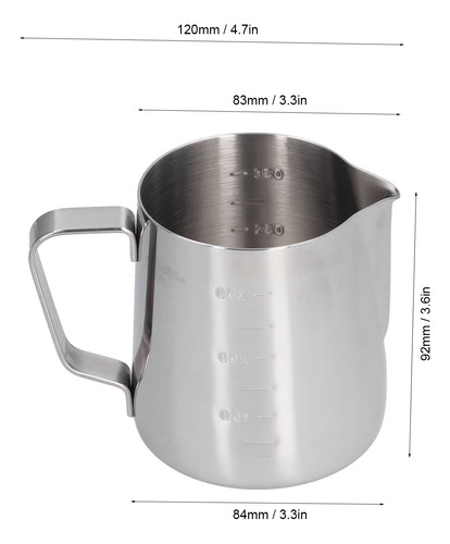 Taza Espumadora De Acero Inoxidable Coffee Art Pitcher Milk