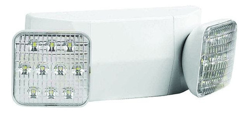 Lampara Dual De Emergencia 2 Led De 2 Watts Dirigible Ledex