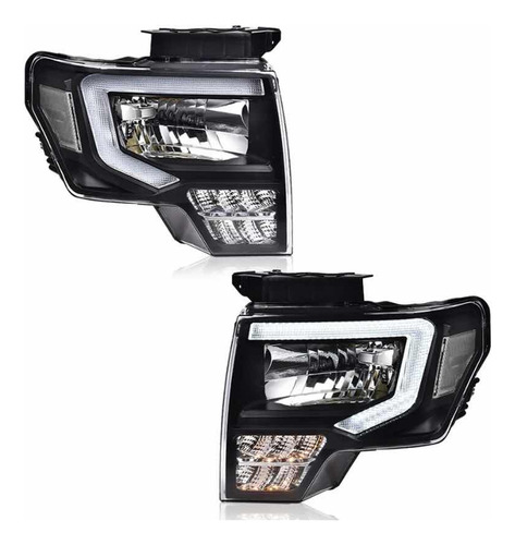 Faros Led F-150 Lobo 2009 2010 2011 2012 2013 2014