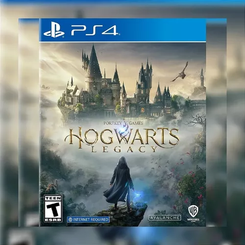 Jogo Game Hogwarts Legacy Standard Edition PS4 Mídia Física